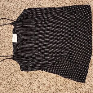 Black and white tank